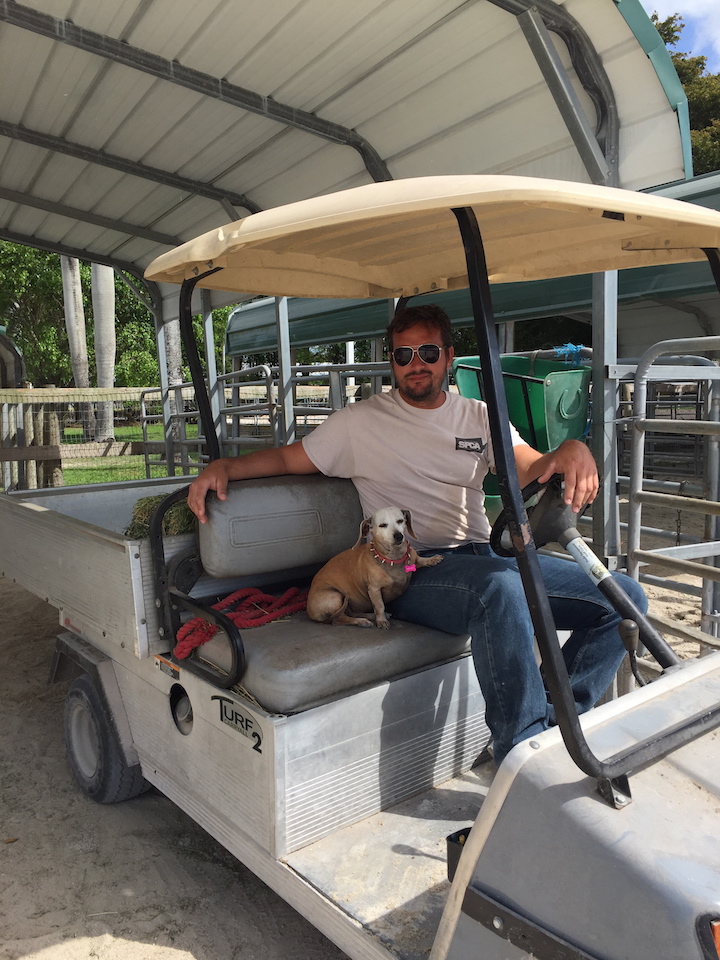 Dio Benitez at South Florida SPCA