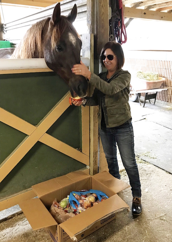 Susie Martell treating Ronnie